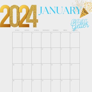 January Calendar