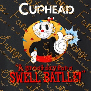 Cuphead Shirt “A Great Day for a Swell Battle!”