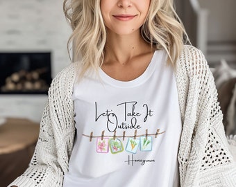 Homegrown Gardening Shirt: Organic Farmers Tee