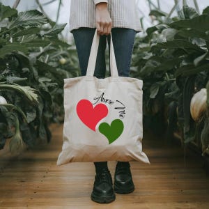 Amore Mio Italy Tote Bag: Italian Valentine Gift