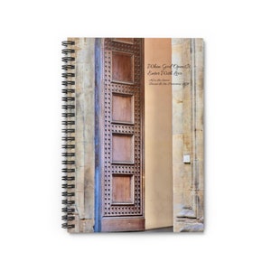 Professional Photography Florance Italy/Italy Doors Photo/Unique Italy Notebook/ Florence Italy Gift Florence Tuscany Gift Idea/Notebooks