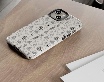 Italy Icons iPhone Case, Italian Travel Collage, Sleek Stylish Design