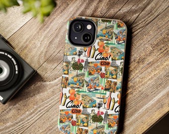 Italy Collage iPhone Case: Amalfi Coast Travel Phone Case
