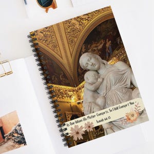 Rome Italy Spiral Notebook, Scripture notebook, Roman architecture, Gift For Italy Travel, Italy Souvenir, Journal for Italy, Notebook