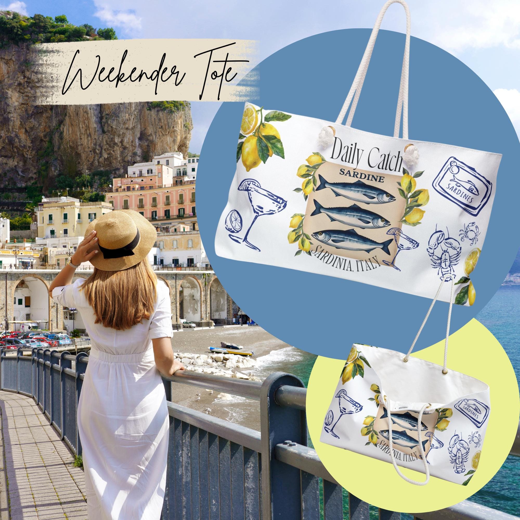 Lemon Embroidered Bucket Hat: La Dolce Vita Italy Summer  display picture 1