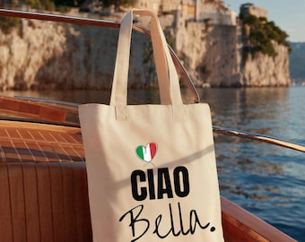 Ciao Bella Italien Einkaufstasche | Italienisches Souvenir