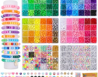 Huge 96 colors Pony-Kandi Bead kit 3,000 pieces