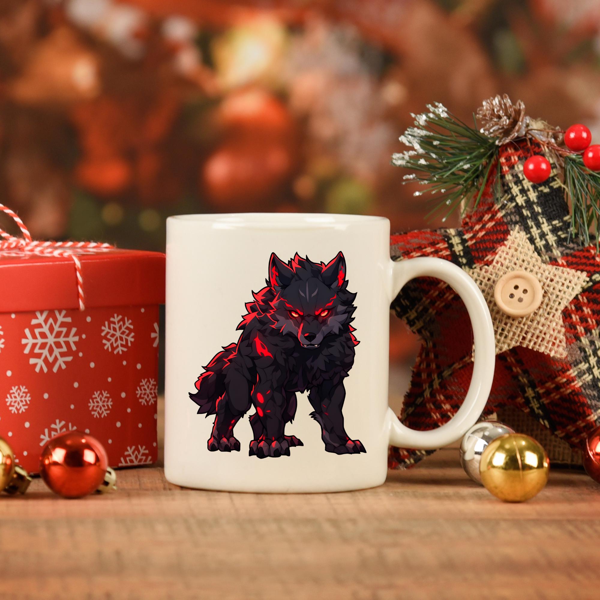 Direwolf Clipart, Fantasy Wolf Sublimation Design (digital Download ...
