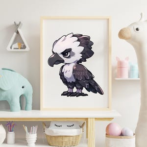 Vulture PNG, Scavenger Bird Clipart, Wildlife Graphics, Vulture Lover Gift, Digital Download, Sublimation Design, Sticker Print, Nature Art