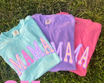 Summer Mama Tee | Summer Shirt | Preppy Shirts | Adult Shirts | Soft Shirts | COMFORT COLORS | Customize |