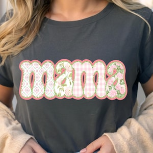 Floral Mama PNG, Preppy Mama Png, Spring Mama Png, Retro Mama Png, Mothers day png, Mama png, Mom png, Gift for mama png, Mother&#39;s Day png