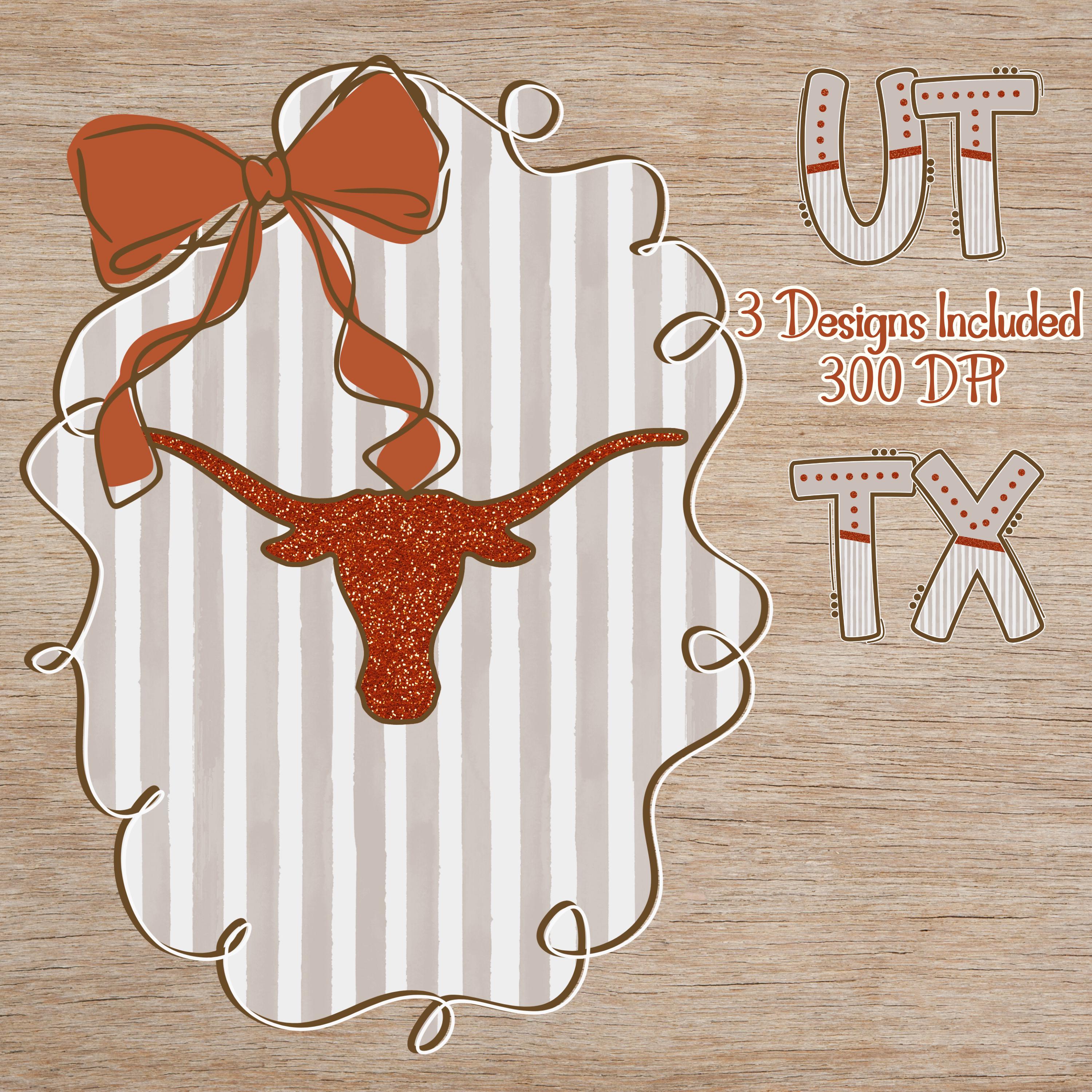 Texas PNG, Texas Sublimation Design, College Football Shirt, Print on Demand tshirt design, Longhorns png, College tshirt png