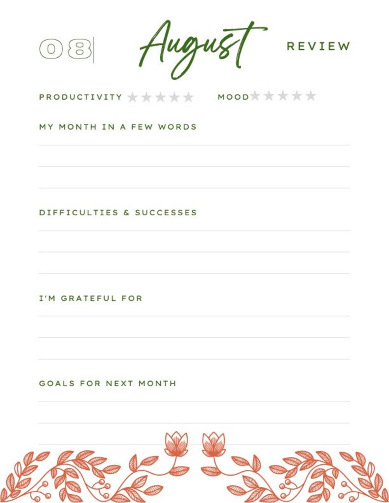 2024 Goal Setting Planner - Etsy