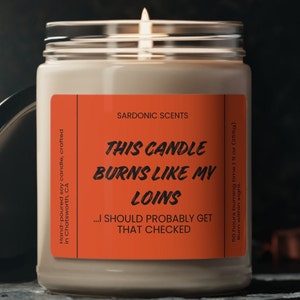 Burning for Candle, Funny Candle, Naughty Candle, Gift for Girlfriend, Gift for Her, Gift for boyfriend, Valentines Gift, Anniversary Gift