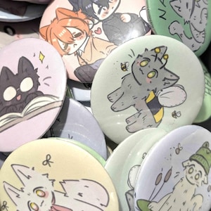 silly kitty pins