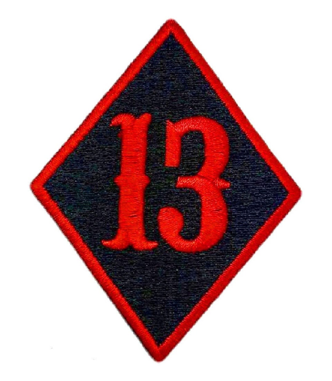 【Lucky様】no.13 Lucky Number 13 Patch Embroidered Iron-on Applique for
