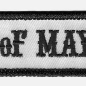 Man Of Mayhem Biker Club für Jacke/ Weste 4 Inc PATCH (CT1)