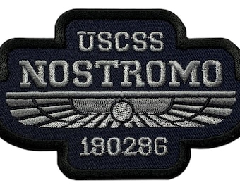 USCSS Nostromo Costume Prop Alien Movie Patch (fer à coudre -NP4)