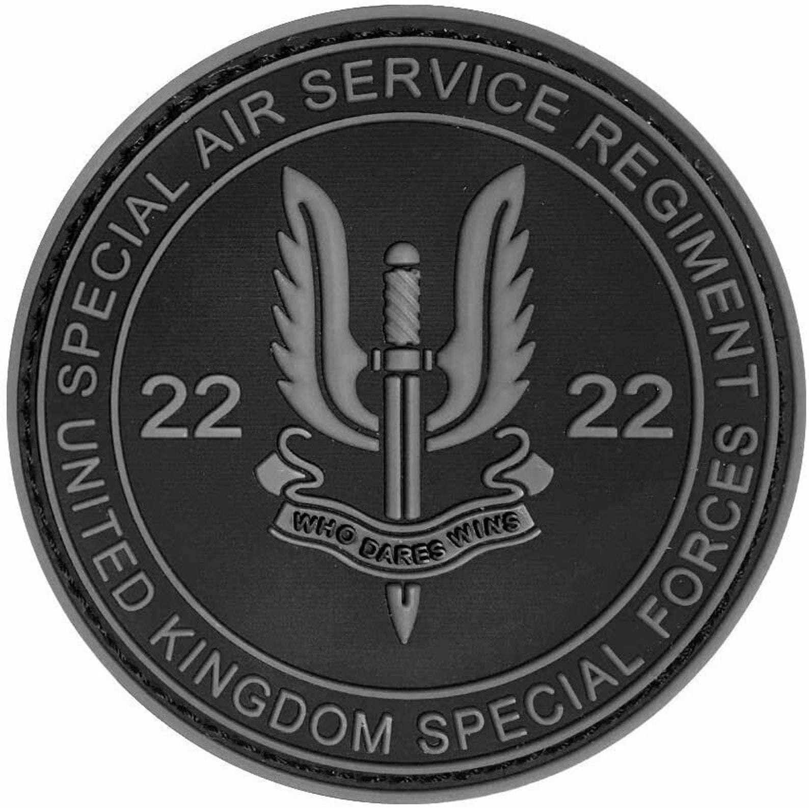 Special Air Service Who Dares Win 3 Inch Patch Hook Fastener -S9 - Etsy