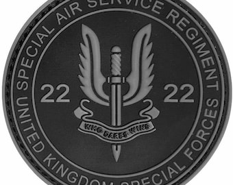 SAS British Army Special Air Service Who Dares Wins Metal Military