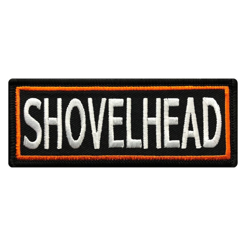 Shovelhead Biker Patch