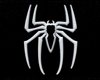 Spider Venum Tactical Hook Patch {PVC Rubber-3.0 X 2.0 Inch] Blk/wht - Etsy