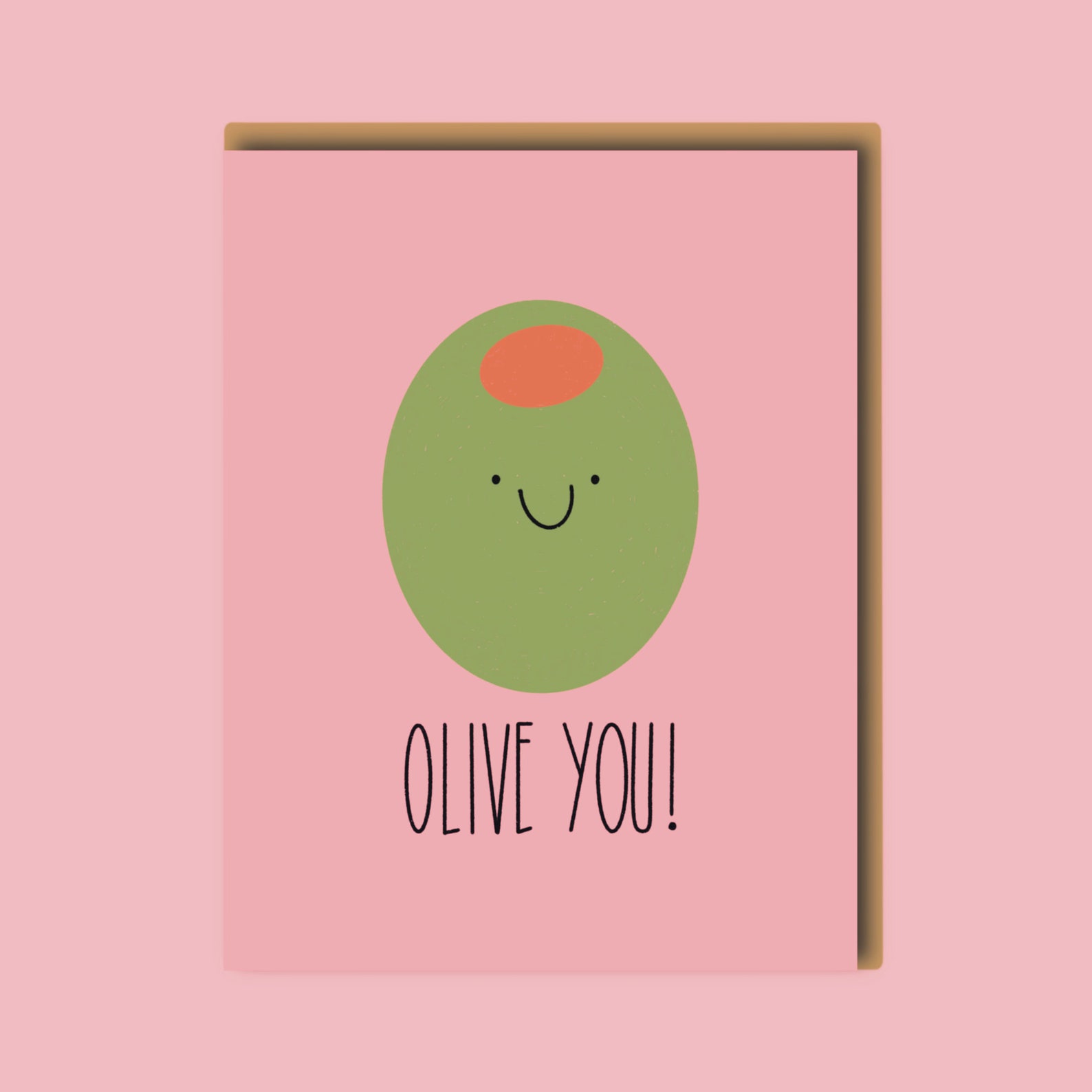 Olive You Card, Anniversary Card, Valentines Day Card, Boyfriend Card