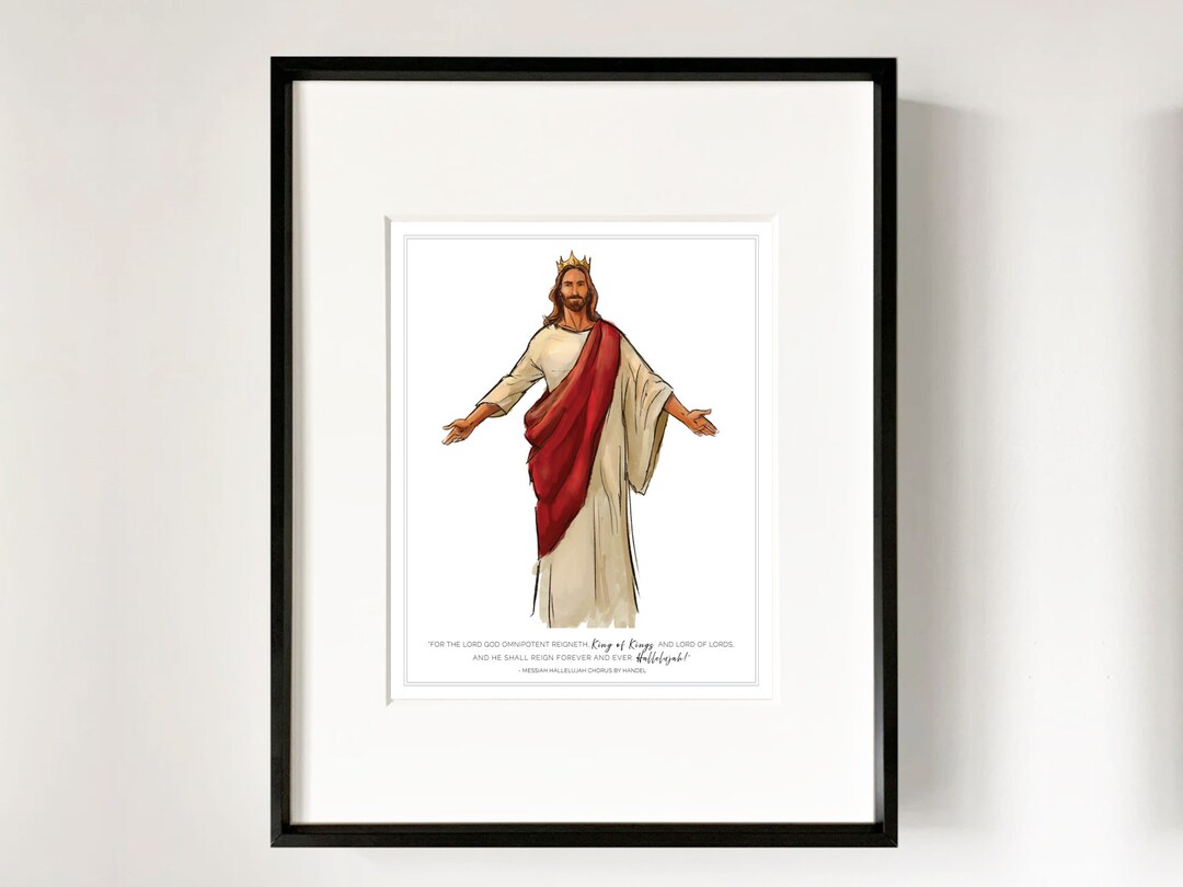 Printable King of Kings and Lord of Lords, Resurrected Jesus Christ ...