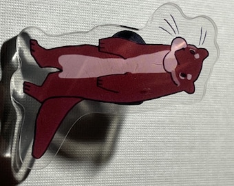 River Otter Acrylic Pin