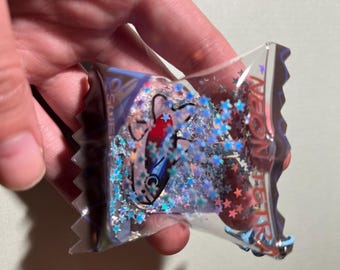 Neon Tetra Candy Bag Shaker Charm