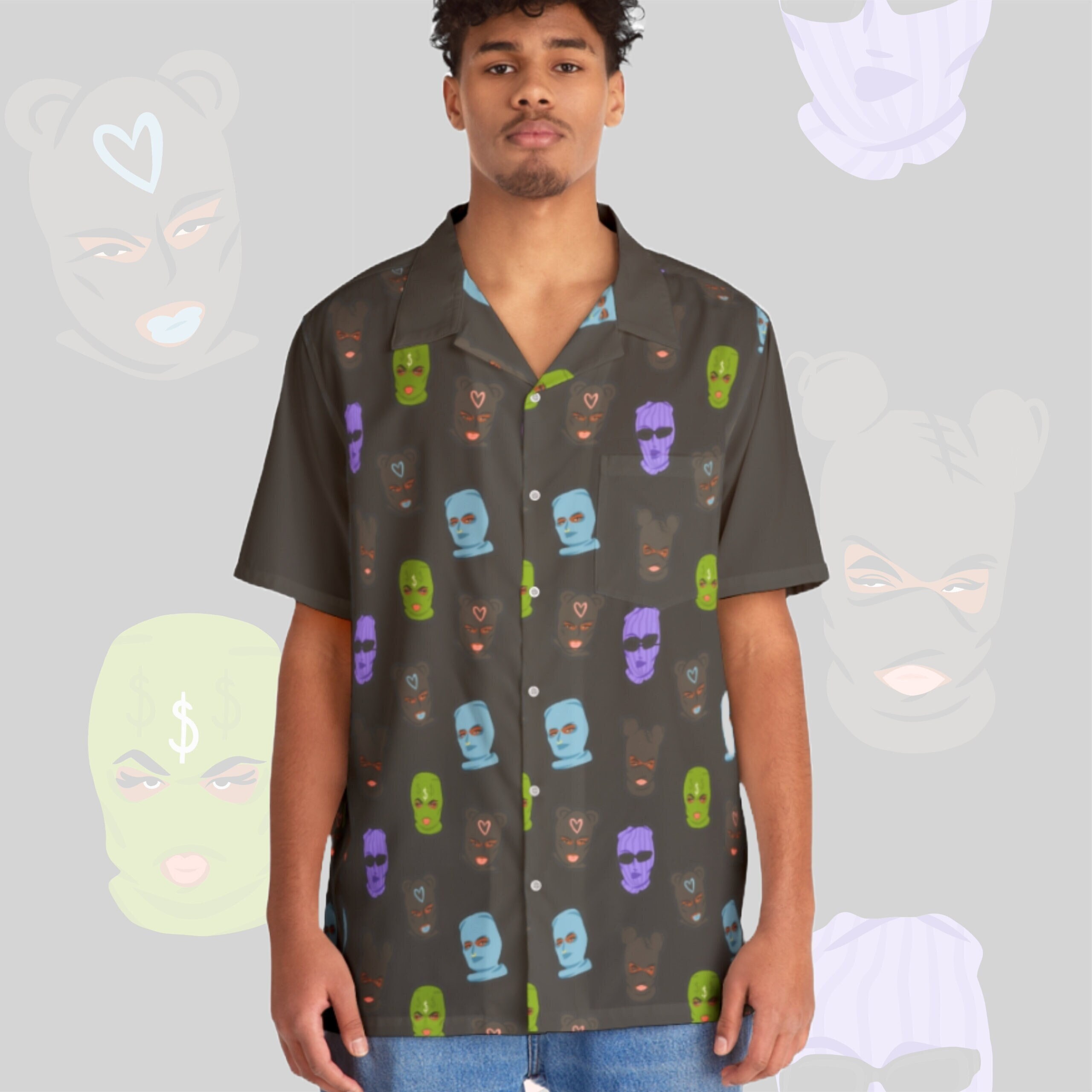 Men's Streetwear Shirt Gen Z Trendsetting Fashion Casual