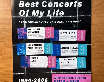 Best Valentine's Day Gift - Special Custom Event Memories Poster “Grunge” Version *PHYSICAL POSTER Customized and Shipped to YOU!*