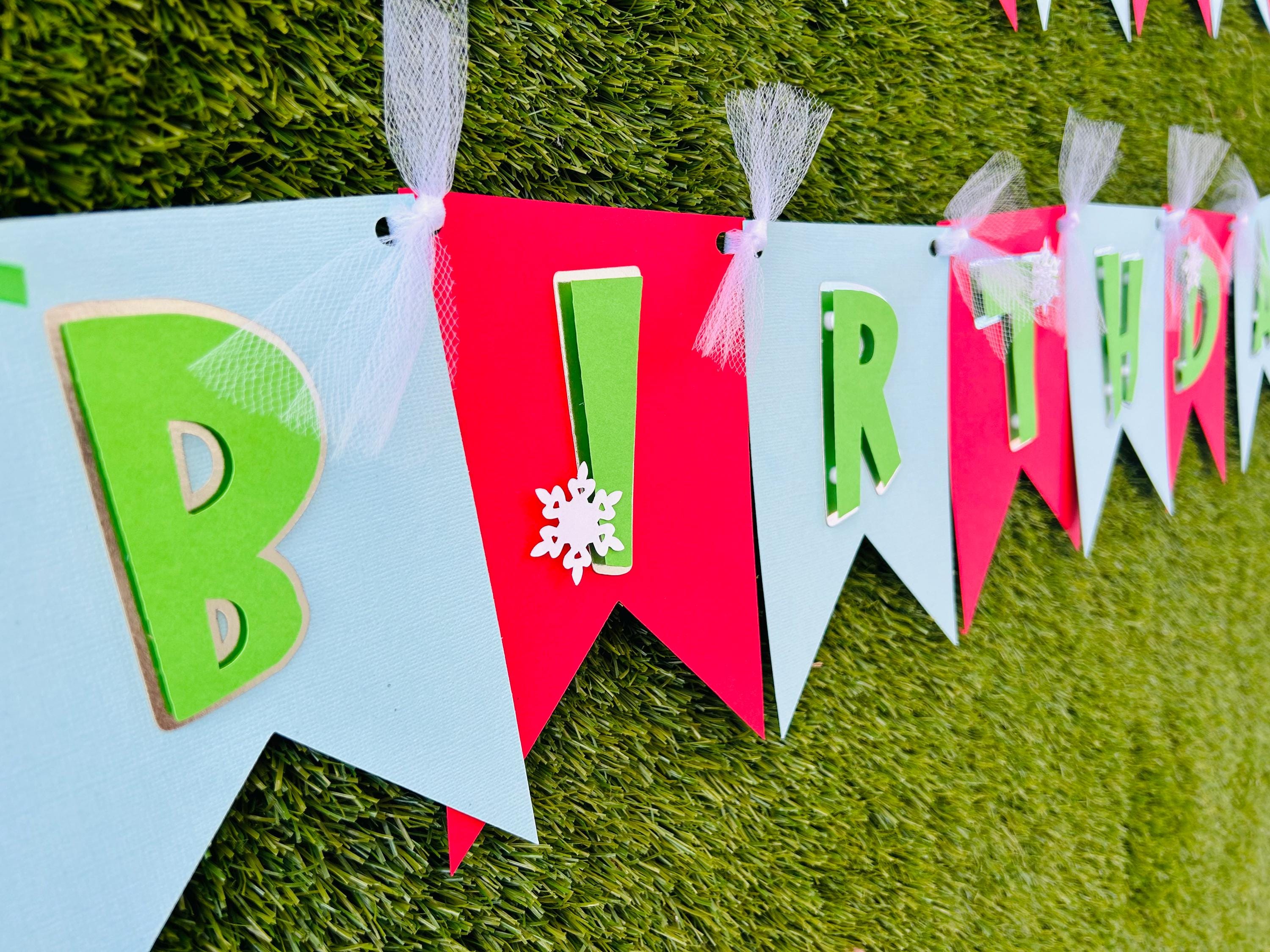 Bluey Birthday banner
