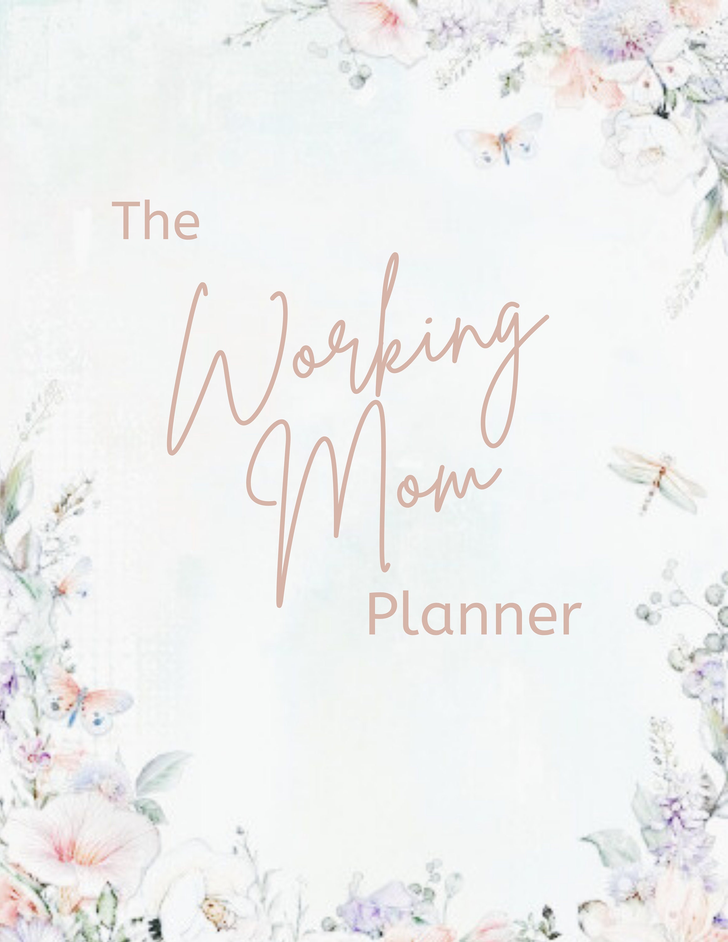 Working Mom Planner Template Canva