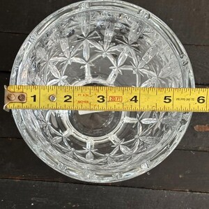 Vintage Waterford Crystal Vase – Starburst Cut Lead Crystal Decor image 6