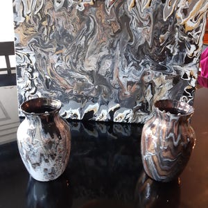 Original Painting and vases