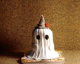 Ghost decor 3d clay sculpture