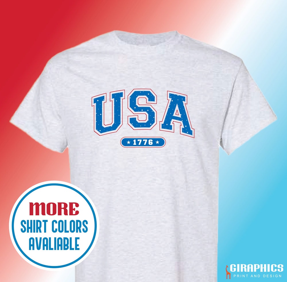 New Fashion Usa Shirt, America Shirt, United States Shirt, Patriotic Shirt, Flag Shirt, 4Th Of July Shirt