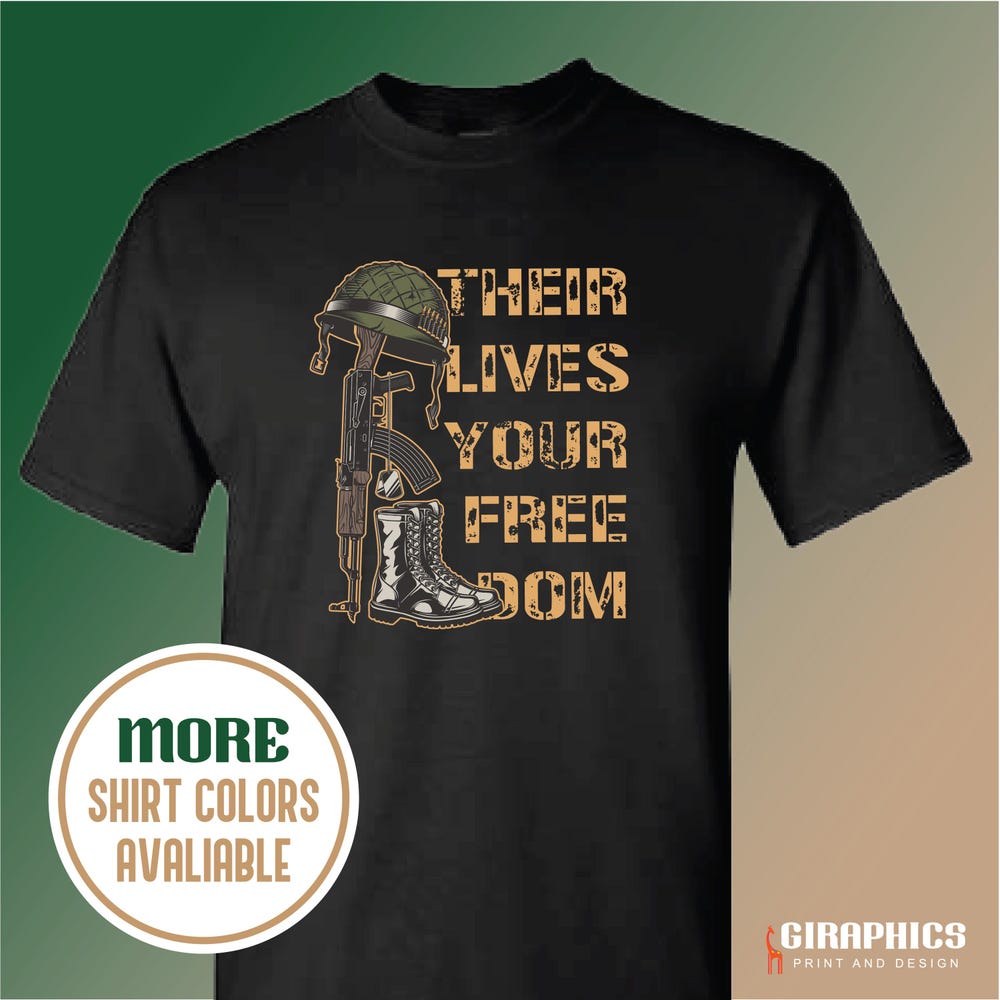 Veteran Shirt, Veterans Day Shirt, Army Shirt, Your Freedom Shirt, Military Shirt, Honoring Veterans Shirt