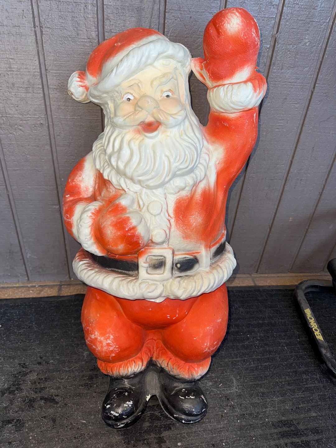 Rare Vintage Santa Claus Blow Mold - Etsy