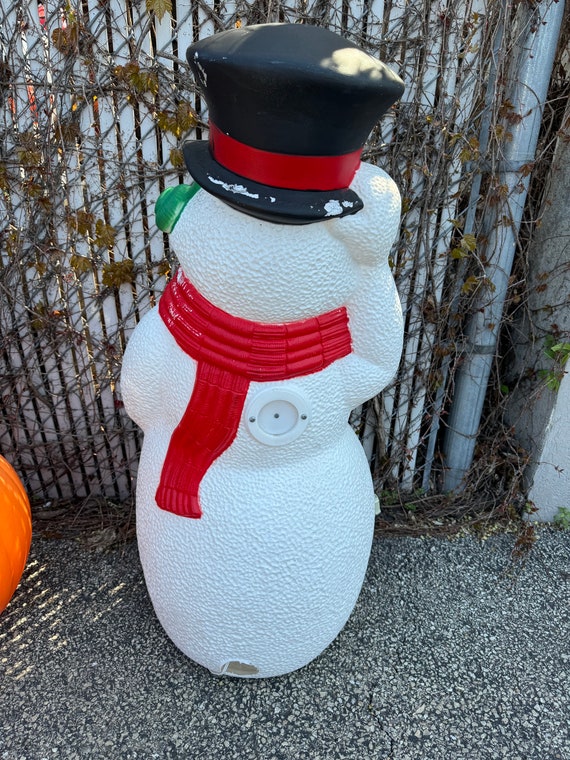 Home Accents Holiday 36 in. Christmas Snowman with Puffer