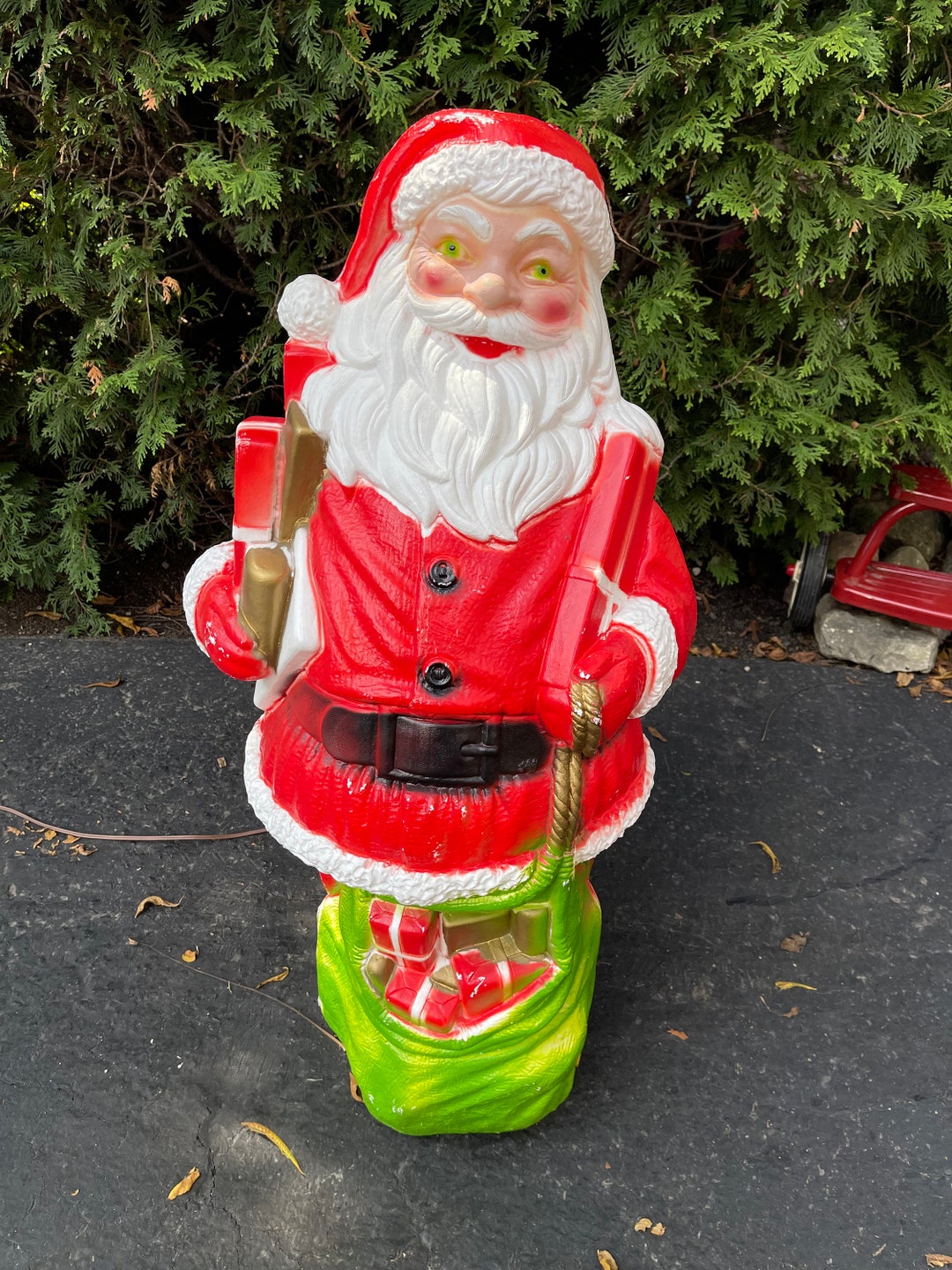 Rare Christmas Dapol Santa Claus Blow Mold - Etsy