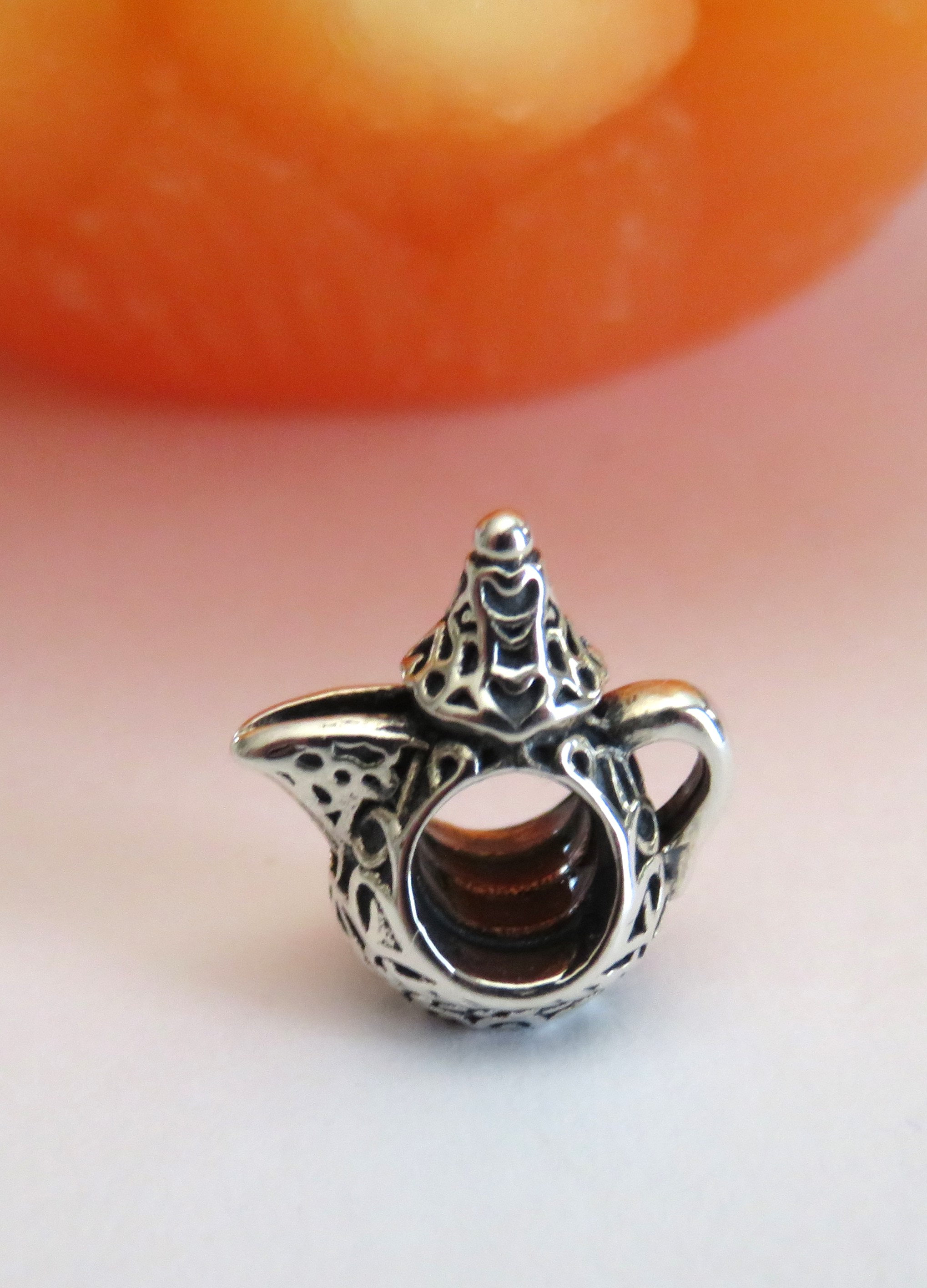 Pandora Sterling Silver Arabian Coffee Pot DALLAH Autumn 2015 Very Rare