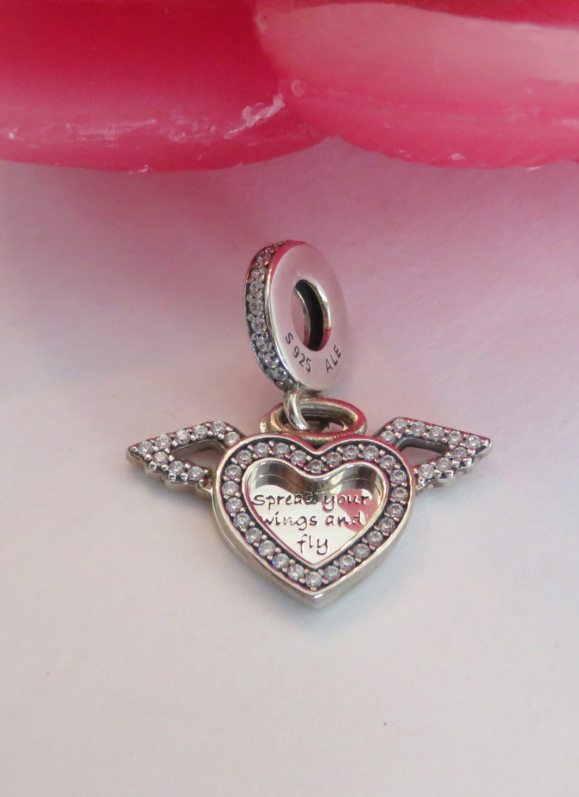 PANDORA ALE S925 Heart And Angel Wings Spread Your New Releases