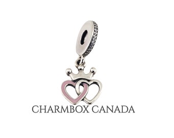 Pandora Sterling Silver Princes Crowned Heart Charm