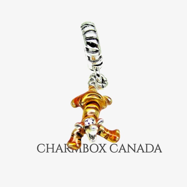 Pandora Sterling Silver Disney Winnie the Pooh Tigger Dangle Charm