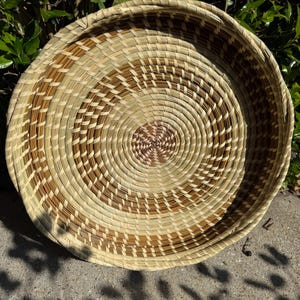 17” Sweetgrass Fanner Basket