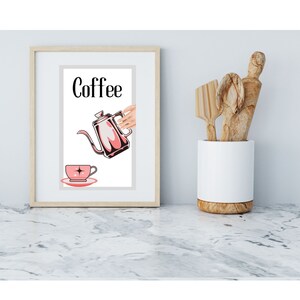Digital coffee bar retro download