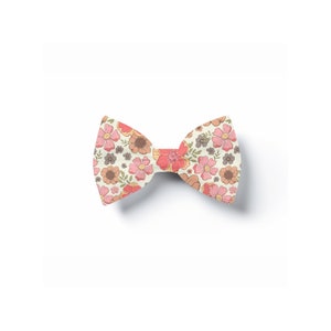 Summer Floral, Pet Bow Tie, Dog Bow, Dog Bow Tie, Bow Cat Neckwear,puppy Bow Tie, Collar Bow Tie, Any occasion Pet Neckwear