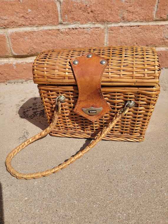 Wicker Purse